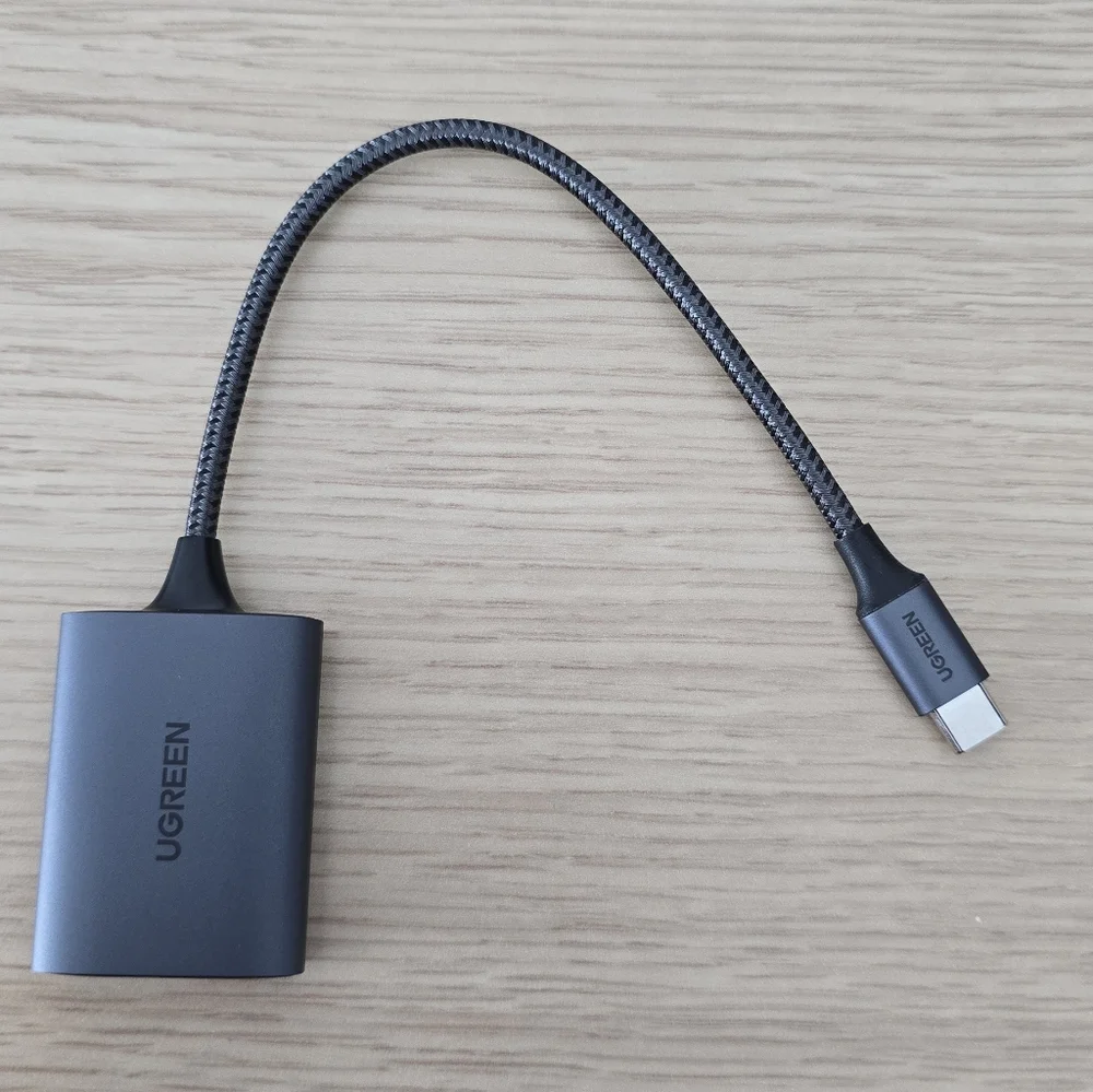 Black USB-C to HDMI Adapter